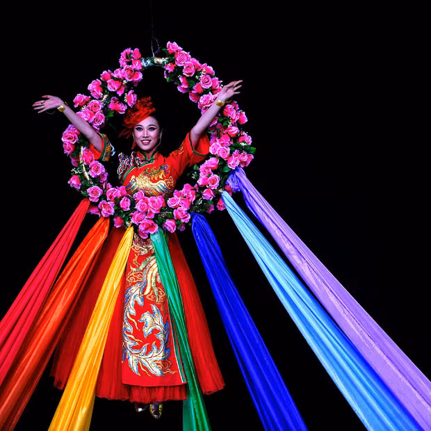 Hoành tráng lễ khai mạc ASIAD 16 (video) ảnh 6