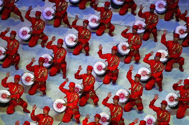 Hoành tráng lễ khai mạc ASIAD 16 (video) ảnh 7