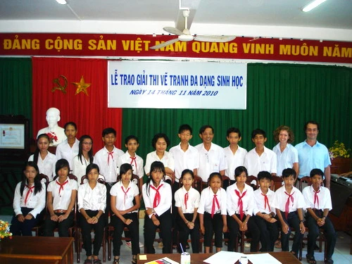 Thi vẽ tranh về chủ đề &quot;Đa dạng sinh học&quot; năm 2010