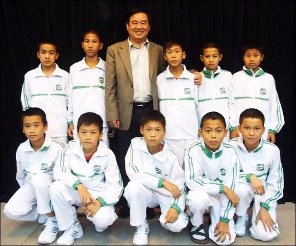 Các cầu thủ “nhí” Hải Dương đại diện cho bóng đá tiểu học VN tranh tài tại giải lần này