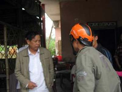 Nhà báo Võ Minh Châu bị hành hung tại quán nước