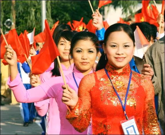 Rạng ngời trong lễ khai mạc