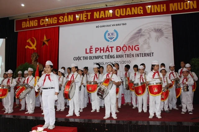 Phát động cuộc thi Olympic tiếng Anh trên internet