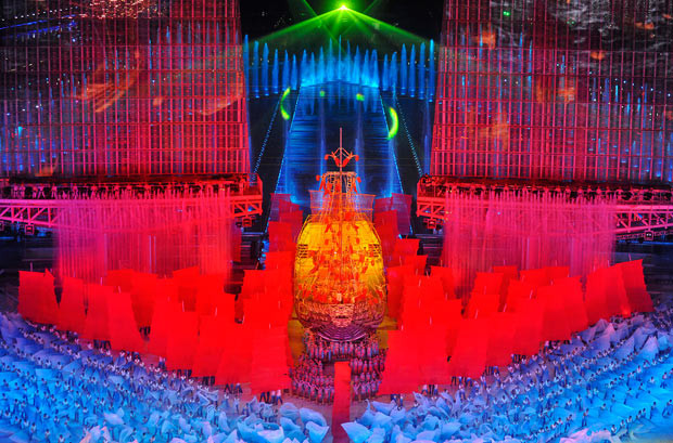 Hoành tráng lễ khai mạc ASIAD 16 (video) ảnh 8