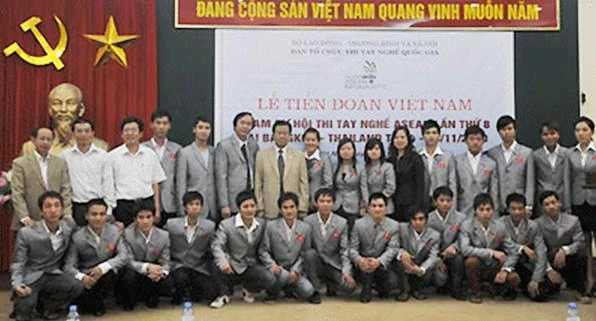 VN giành 7 huy chương vàng tại Hội thi tay nghề ASEAN lần thứ 8