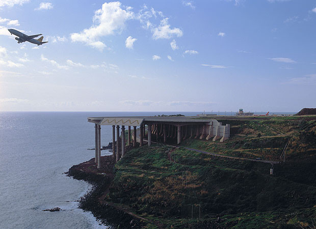 Funchal Madeira The island’s original runway was just 5,000-ft long, making it difficult for commercial aircraft to tackle. An ingenious solution was found, however, in the form of a 3,000-ft extension – a massive girder bridge. 