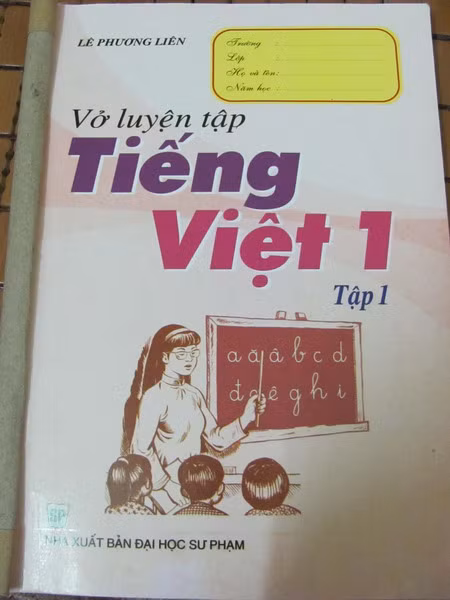 Vở luyện Tiếng Việt, tập 1 có nhiều sai sót ảnh 3