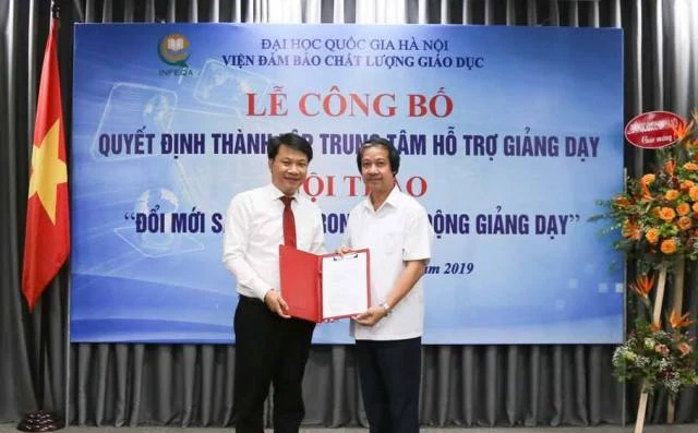 Đại học Quốc gia Hà Nội có Trung tâm Hỗ trợ giảng dạy