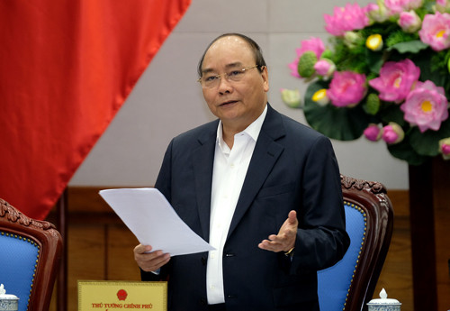 Thủ tướng nêu một số tồn tại, bất cập và đề nghị các thành viên Chính phủ góp ý kiến một cách thẳng thắn nhất. Ảnh: VGP Thủ tướng nêu một số tồn tại, bất cập và đề nghị các thành viên Chính phủ góp ý kiến một cách thẳng thắn nhất. Ảnh: VGP