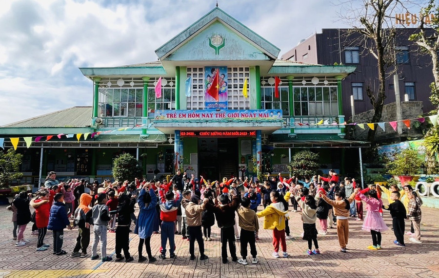 Không khí học tập phấn khởi những ngày đầu năm.