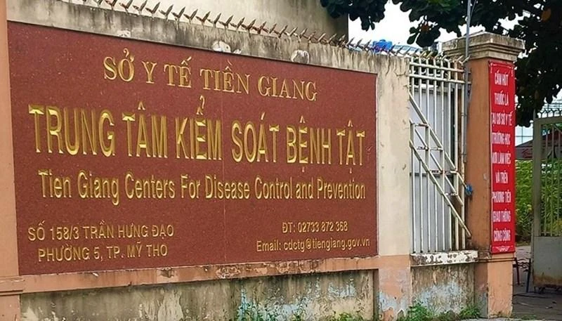 Trụ sở CDC Tiền Giang.