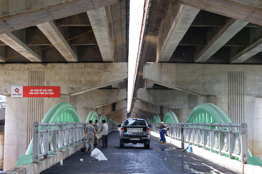 Theo dự kiến ban đầu, công trình được hoàn thành trước Tết Nguyên đán 2022 nhưng dự án bị chậm tiến độ do ảnh hưởng của dịch Covid-19 và một số nguyên nhân khách quan.