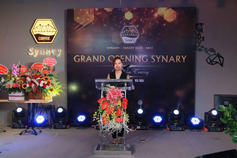 Bà Lê Thị Loan người đồng sáng lập Synary Smart Hub