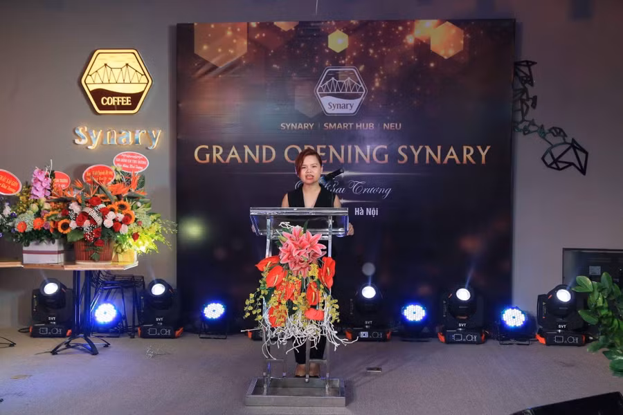 Bà Lê Thị Loan người đồng sáng lập Synary Smart Hub