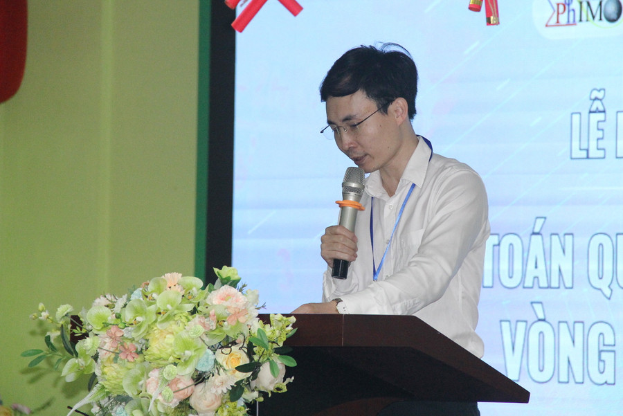 TS Đỗ Viết Tuân phát biểu khai mạc. TS Đỗ Viết Tuân phát biểu khai mạc.