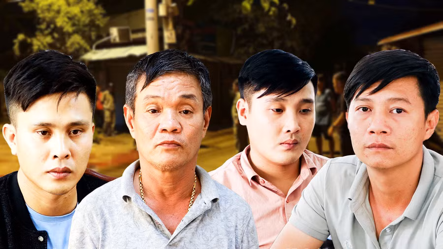 Các đối tượng liên quan đến vụ án.