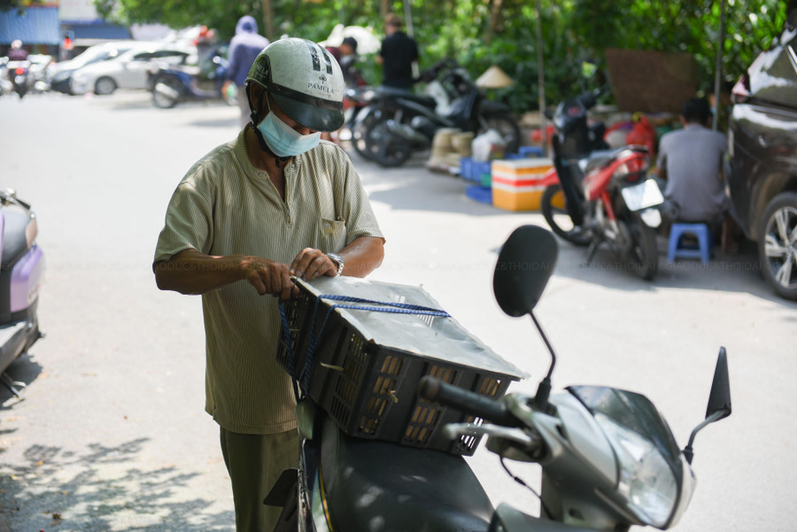 Được biết vào mỗi dịp tháng 7 âm lịch, trung bình mỗi hộ bán chim phóng sinh nơi đây bán ra khoảng 1 vạn con chim.