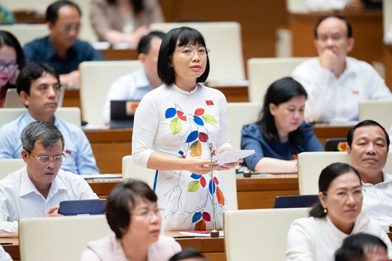 Đại biểu Nguyễn Thị Việt Nga. Đại biểu Nguyễn Thị Việt Nga.