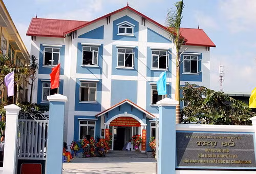 Công trình của Hội người mù, Hội khuyết tật và Hội nạn nhân chất độc màu da cam huyện Thanh Trì do công ty Hanvico tài trợ xây dựng