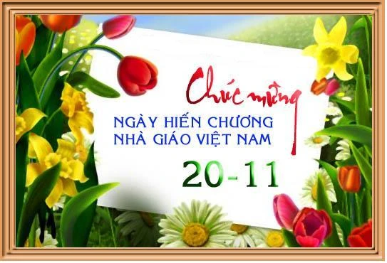 Đề nghị được nhận thiệp điện tử nhân Ngày Nhà giáo VN