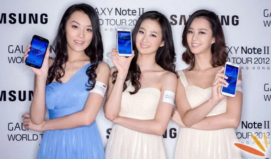 Điện thoại Galaxy Note II bán được 5 triệu chiếc sau 2 tháng