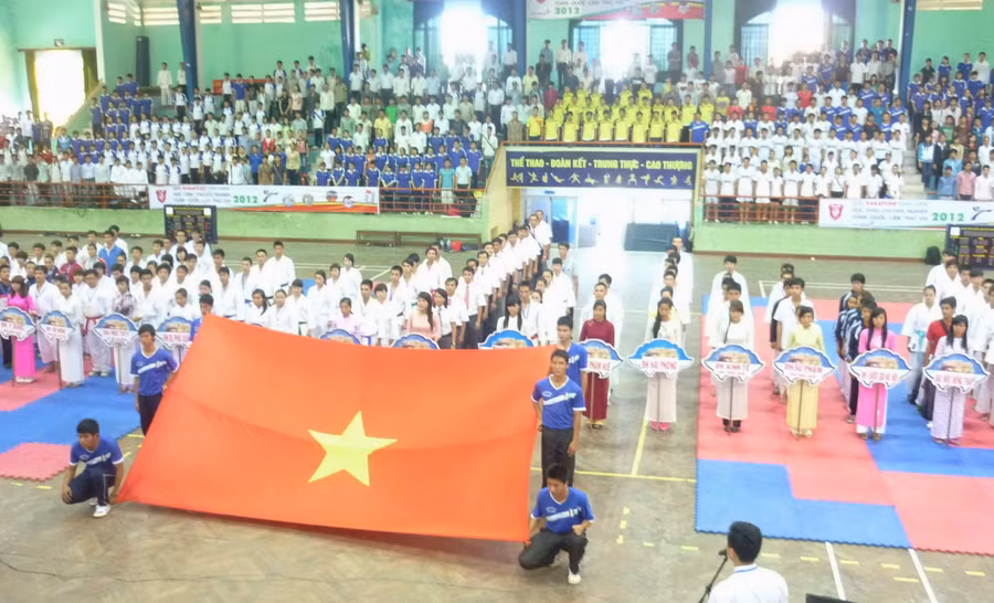 Khai mạc giải Karatedo sinh viên, học sinh toàn quốc lần thứ 8