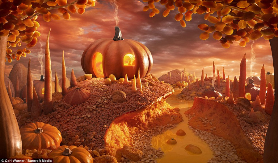 Lạc vào xứ sở thần tiên được làm bằng kẹo, socola và trái cây ảnh 9