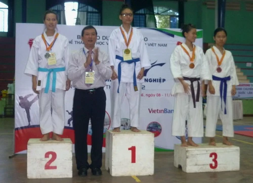 Bế mạc giải Karatedo sinh viên, học sinh toàn quốc lần thứ 8