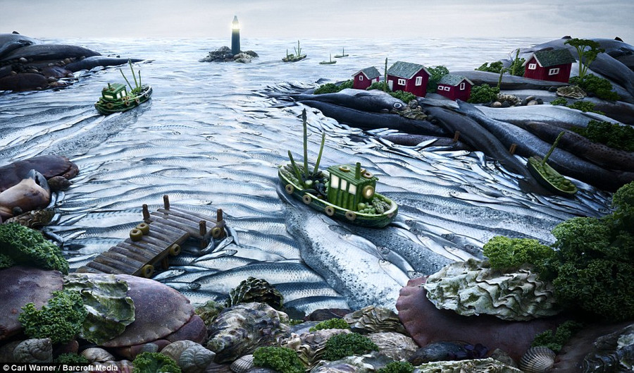 Lạc vào xứ sở thần tiên được làm bằng kẹo, socola và trái cây ảnh 10