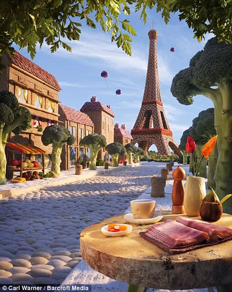 Lạc vào xứ sở thần tiên được làm bằng kẹo, socola và trái cây ảnh 7