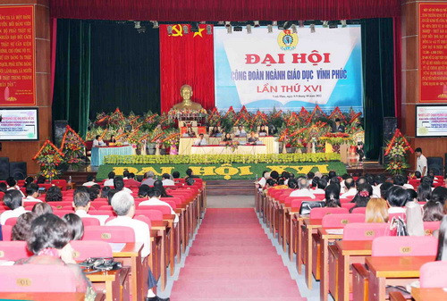 toàn cảnh ĐH Công đoàn ngành Giáo dục Vĩnh Phúc