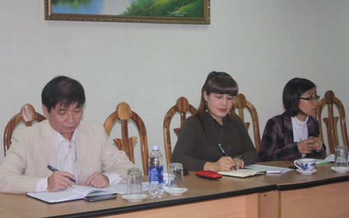 Đoàn công tác của Báo Giáo dục & Thời đại