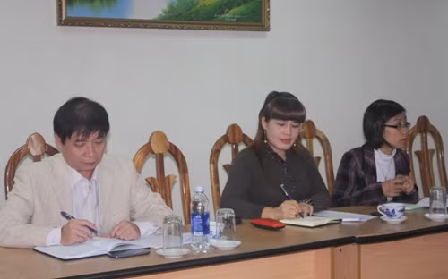 Đoàn công tác của Báo Giáo dục & Thời đại