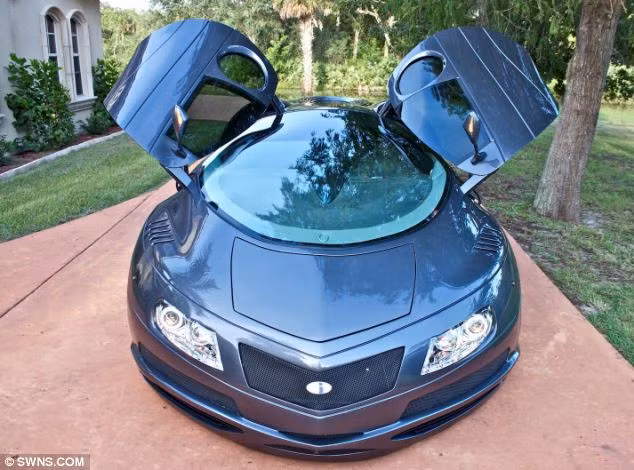 Set to impress: The car has a windscreen five feet high and gullwing windows which open automatically by remote control Read more: http://www.dailymail.co.uk/news/article-2229886/Designers-concept-car-based-science-fiction-movies-Chevrolet.html#ixzz2Bh1U7rFO Follow us: @MailOnline on Twitter | DailyMail on Facebook
