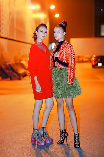 Phi Phuong Anh do dang ben Quan quan Next Top Ngoc Chau - Anh 5