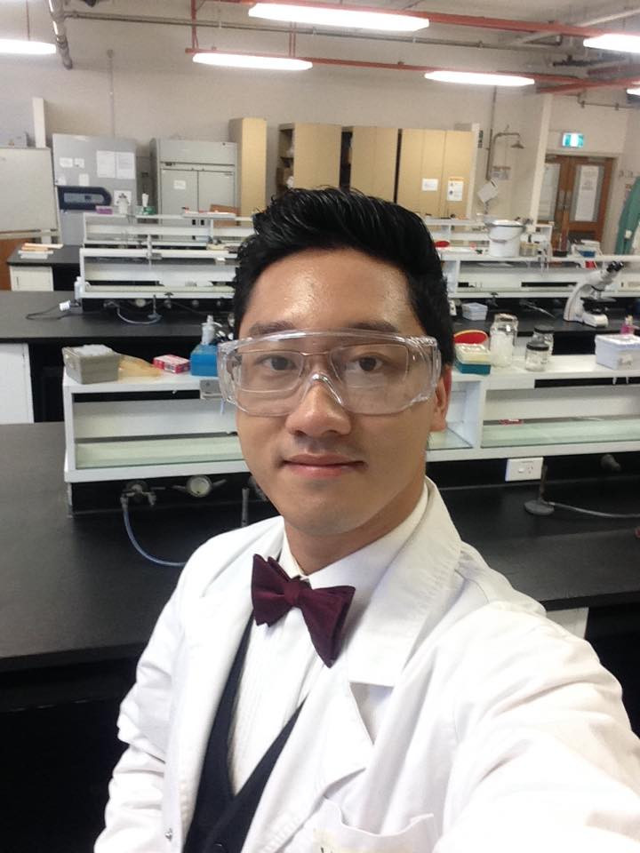 Phút thư giãn của Nguyễn Việt Hùng trong phòng thí nghiệm. Ảnh: Nhân vật cung cấp Phút thư giãn của Nguyễn Việt Hùng trong phòng thí nghiệm. Ảnh: Nhân vật cung cấp