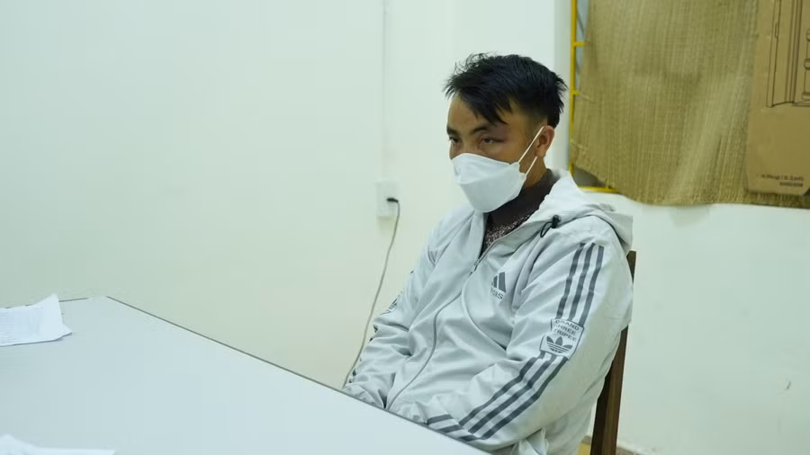 Đối tượng Nông Văn Sùng: Ảnh: Công an Cao Bằng