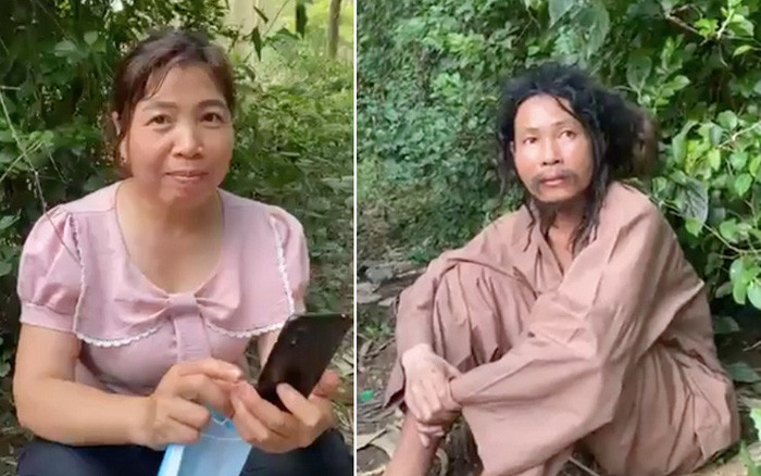 Bà Đinh Thị Cường cùng người chồng gặp lại nhau sau 11 năm xa cách. Bà Đinh Thị Cường cùng người chồng gặp lại nhau sau 11 năm xa cách.