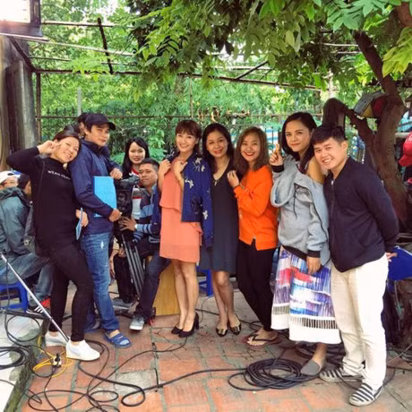 Nhung hinh anh thu vi cua hau truong phim 