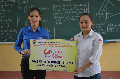Thí sinh được nhận giải trong tuần 1