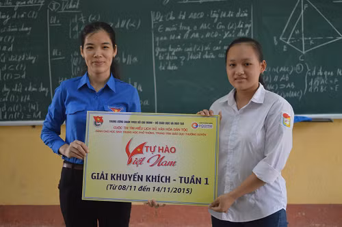 Thí sinh được nhận giải trong tuần 1