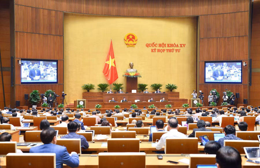 Toàn cảnh phiên làm việc.