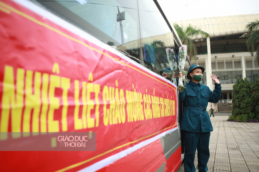 Hà Nội: Hơn 4000 tân binh lên đường nhập ngũ ảnh 7