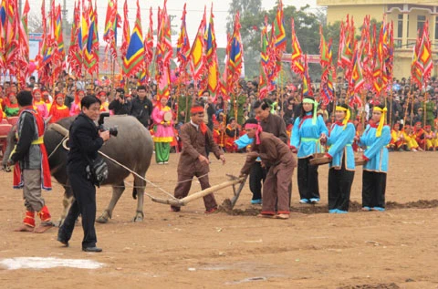 Chủ tịch nước dự Lễ hội Tịch điền Đọi Sơn