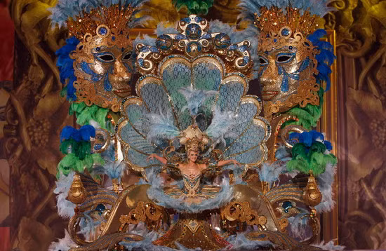 Alicia San Juan McNulty, wearing a creation called 