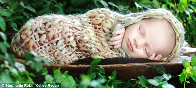 Getting back to nature: Who says caterpillars can’t hibernate? Read more: http://www.dailymail.co.uk/news/article-1251841/The-incredible-pictures-snoozing-newborns-taken-babies-10-days-old.html#ixzz0frKzm61v