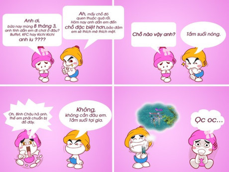 Ngày 8/3: Những lời chúc hài hước nhất - Ảnh 3 Ngay 8/3: Nhung loi chuc hai huoc nhat - Anh 3