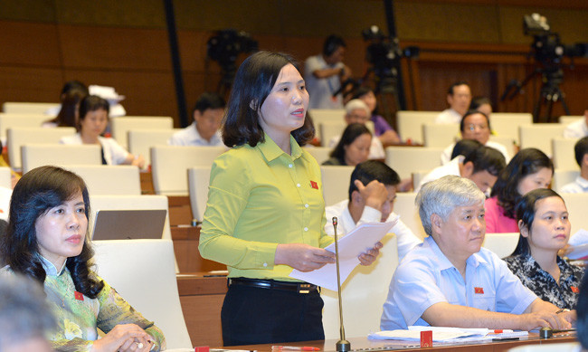 Đại biểu Âu Thị Mai