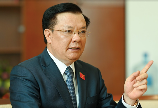 Ông Đinh Tiến Dũng, Bí thư Thành uỷ Hà Nội.