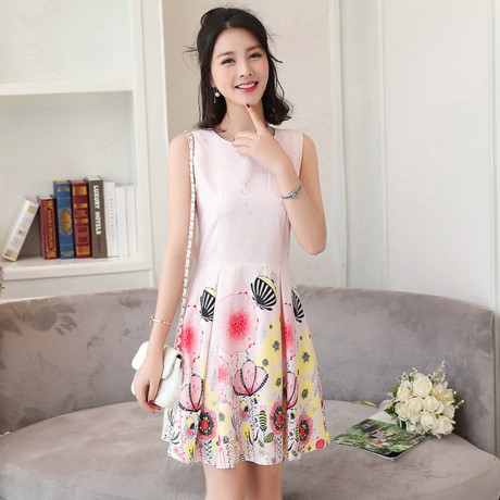 Chỉ với 200 nghìn đồng sắm ngay những mẫu váy xòe màu hồng dễ thương hot nhất hè 2017 - Ảnh 8 Chi voi 200 nghin dong sam ngay nhung mau vay xoe mau hong de thuong hot nhat he 2017 - Anh 8